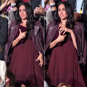 Aritzia Wilfred Beaune dress ASO Meghan Markle